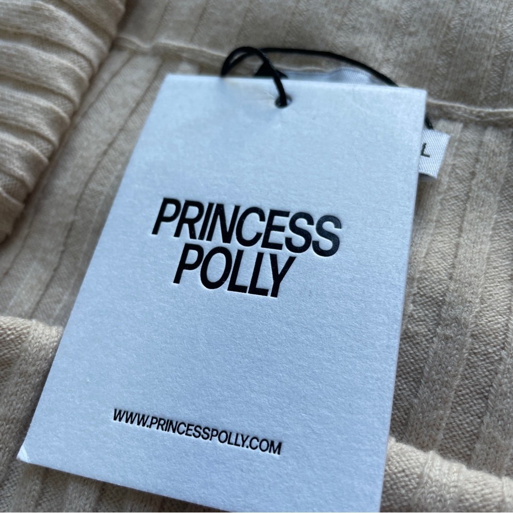 Princess Polly Tagula Off the Shoulder Ribbed Top - Picture 4 of 8